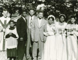 Wedding at St. Rita Church, Indianapolis, Indiana, 1947