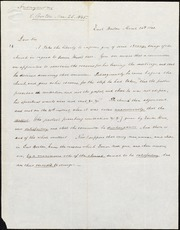 Letter to] Dear sir [manuscript