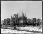 Brazil pavilion construction