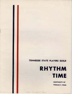 United States Department of Defense Presents The Tennessee State Players Guild in Rhythm Time, 1970