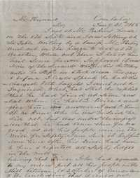 144. C. R. Hains to James B. Heyward -- January 21, 1855