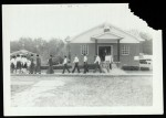 Saints Industrial boys leaving chapel, 1974