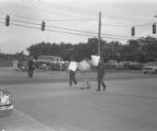 Workers striking at the Brockway Glass Company at 3480 Lower Wetumpka Road in Montgomery, Alabama.