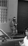 Friends feeding friends, Los Angeles, 1986