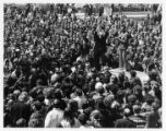 Student demonstration against invasion of Cambodia and Black activism