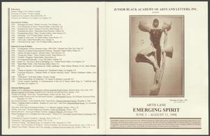 Program: Artis Lane Emerging Spirit