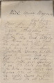 Thumbnail for Letter from Ezekiel Archey and Ambrose Haskins, convict laborers at Pratt Mines in Jefferson County, Alabama, to Reginald Dawson, president of the Alabama Board of Inspectors of Convicts.