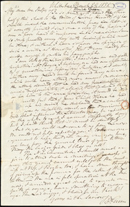 Letter from Beriah Green, Whitesboro, to Amos Augustus Phelps, March 29. 1838