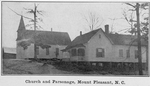 Church and Parsonage, Mount Pleasant, N.C