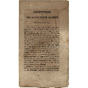 Constitution of the Manumission Society of North Carolina