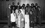 Wives of the Bench and Bar posing together, 1987