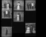 Set of negatives by Clinton Wright including a wedding and Neighborhood Council, 1967