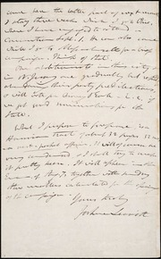 Thumbnail for Letter to] Dear Brother Phelps [manuscript