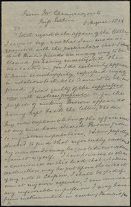 Letter from Louis Alexis Chamerovzow to Mary Anne Estlin, 1854 August 5th