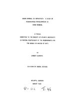Urban renewal in retrospect: a study of neighborhood participation in urban renewal, 1973