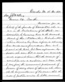 Letter, from S. S. Burdett, Osceola, St. Clair County to Joseph Washington McClurg, November 28, 1870