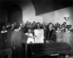 New Hope Baptist Church adult choir E. 23rd and Ogden St.