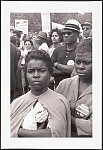 [Demonstrators wearing buttons "Equal Rights in '63" at the March on Washington] David Johnson.