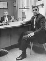 Hamilton Holmes with the University of Georgia's registrar Walter N. Danner, 1961