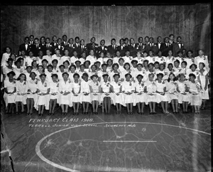 February Class 1948 / Terrell Junior High School... : acetate film photonegative