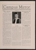 Campus Mirror vol. XVI no. 1: October 1939