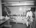 Kitchen in the State Office Building on Bainbridge Street in Montgomery, Alabama.