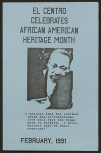 Program: El Centro celebrates African American Heritage Month