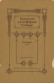 Immanuel Lutheran College Catalogue 1917