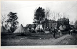 Militia camp at county jail