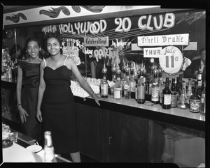 Ethell Drake's party, July [11,] 1957 [cellulose acetate photonegative]