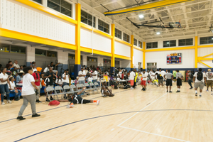 Goodman League basketball game