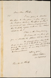 Letter to] Dear Bro. Phelps [manuscript