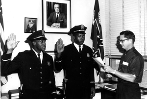 First black police officers in Gainesville