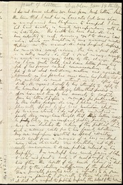 Partial letter to Caroline Weston and Anne Warren Weston] [manuscript