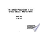 The Black population in the United States, March 1995