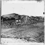 [Virginia, City Point. Park of Army Wagons]