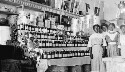 Exhibit of the Halifax County Home Garden Association. Canning of Negro girls in store of James and Sugg (Colored) South Boston