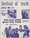 Thumbnail for "festival of truth" flier, July 10, 1971