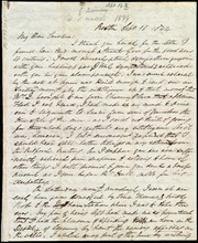 Thumbnail for Letter to] My Dear Caroline [manuscript