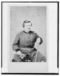 [Alexander McDowell McCook, Union general, three-quarter length portrait, seated, facing front]