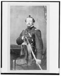 [Major Charles S. Cotter, Union officer, Chief of Artillery, full-length portrait, seated, facing front]