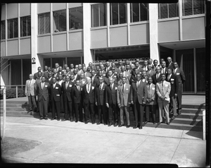 C. I. A. A. Conference Group, March 1963 [cellulose acetate photonegative]