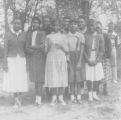 Group of girls outside