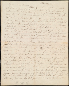 Thumbnail for Letter from Maria Weston Chapman, [Boston?, Mass.], to Caroline Weston, Tuesday noon