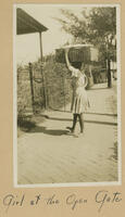 Girl at the Open Gate, circa 1930