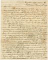 Letter from Governor Clement C. Clay in Tuscaloosa, Alabama, to Major General Thomas S. Jesup in Tampa Bay, Florida.