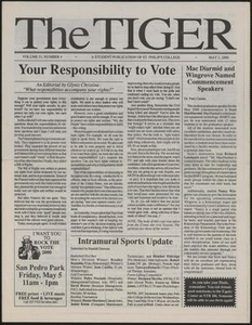 The Tiger (San Antonio, Tex.), Vol. 51, No. 4, Ed. 1 Tuesday, May 2, 2000