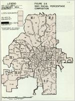 1960 Racial Percentage Composition atlpp0150 Educational facilities survey, Atlanta Public Schools, 1971-81