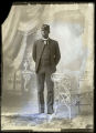 Black male in military uniform