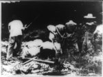 Families of ROK armed forces and police were slaughtered by North Korean communists with clubs and rifles at Pungni-myon, Changsong-gun, Cholla Namdo, at approximately 1500 hours, October 15, 1950